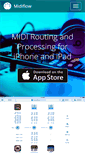 Mobile Screenshot of midiflow.com