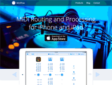 Tablet Screenshot of midiflow.com